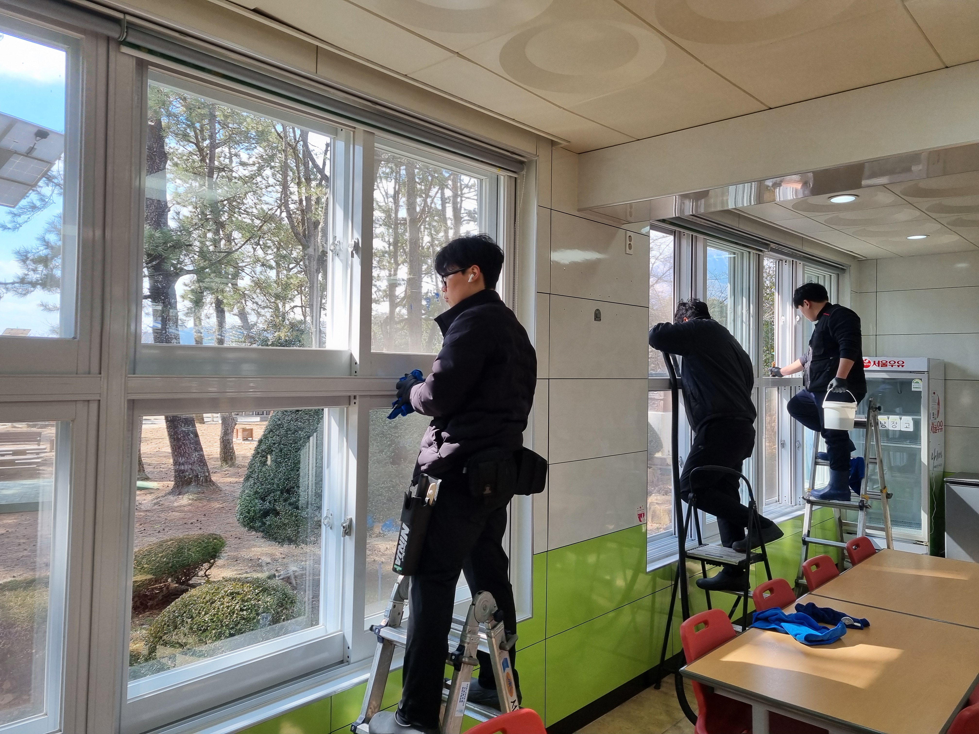 광주 ○○동 식당 주방후드 청소 (지역·공간·청소 종류) 2